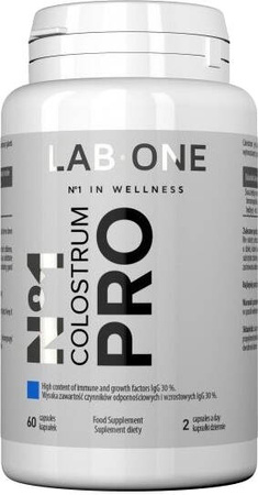 LAB ONE N°1 Colostrum Pro 60 kapsulių