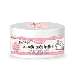 Smooth Body Butter masło do ciała Pudingas Truskawkowy 100g