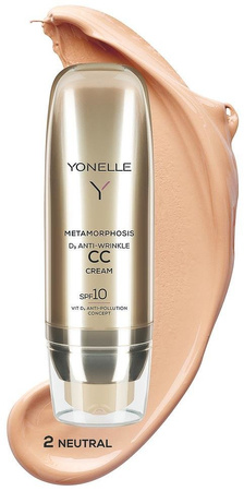 Metamorphosis D3 Anti Wrinkle CC Cream SPF10 kremas nuo raukšlių 2 Neutralus 50ml
