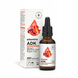 Aura Herbals Vitaminas A + D3 2000IU + K2mk7 30ml