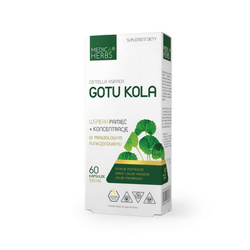 Medica Herbs Gotu kola 60 kapsulių