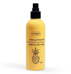 Ananasų Skin Workout energizuojanti ir drėkinanti kūno dulksna su kofeinu 200ml