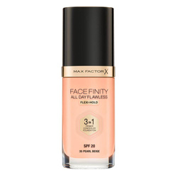MAX FACTOR Facefinity All Day Flawless 3in1 Foundation SPF20 35 Pearl Beige 30ml
