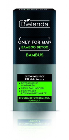 Only For Men Bamboo Detox detoksikuojantis veido kremas 50ml