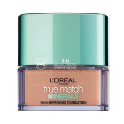True Match Minerals Odą gerinantis makiažo pagrindas puder mineralny Creme Beige 10g