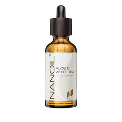 Aloe & White Tea veido serumas su alaviju ir baltąja arbata 50ml