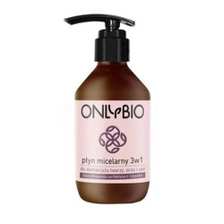 ONLYBIO Micelinis losjonas 3in1 veidui, akims ir lūpoms 250ml