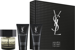 YVES SAINT LAURENT La Nuit De L'Homme EDT 60ml + dušo želė 50ml + kūno losjonas 50ml