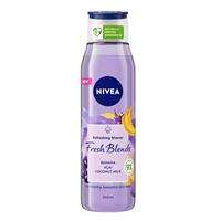 Fresh Blends Gaivinamasis dušo gelis Bananai, Acai ir kokosų pienas 300ml