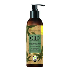 Bielenda CBD Cannabidiol drėkinamoji-detoksikuojamoji veido prausimosi emulsija 150g