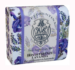 Muilo gabalėlis kūno muilas Iris of Florence & Lavender 106g