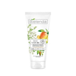 BIELENDA_Eco Nature peeling do twarzy nawilżająco-kojący do cery suchej i odwodnionej Śliwka Kakadu, Jaśmin i Mango 150g