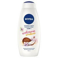Dušas ir vonia Vonios losjonas ir dušo želė 2in1 Welcome Sunshine 750ml