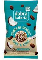 Geros kalorijos Quinoa Round Coffee & kokosas 24g