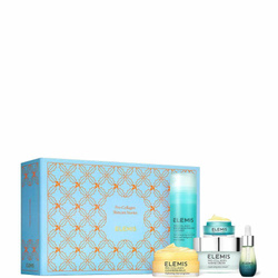 Pro-Collagen Skincare istorijų rinkinys Energizuojantis jūrinis valiklis 150ml + Valomasis balzamas 100g + Atgaivinanti akių kaukė 15ml + Jūrinis aliejus 15ml + Jūrinis kremas 100ml + Prabangi valomoji šluostė