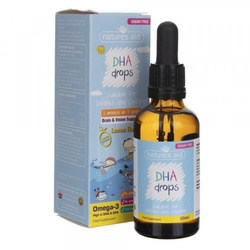 Natures Aid Mini DHA Omega 3 lašai 50ml