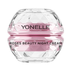 YONELLE Roses Beauty Naktinis kremas krem do twarzy i pod oczy na noc 50ml