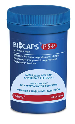 ForMeds Bicaps P-5-P 60 kapsulių veganiškas