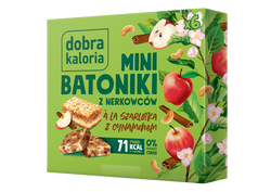 Gera Kalorija Mini batonėliai ala obuolių pyragas su cinamonu 102g
