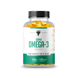 Trec Super Omega 3 su vitaminu E 120 kapsulių