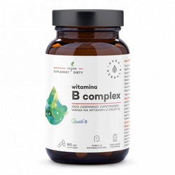 Aura Herbals Vitaminas B kompleksas 90 kapsulių