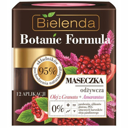 Botanic Formula Granatų aliejus + amarantas Maitinamoji veido kaukė 50ml