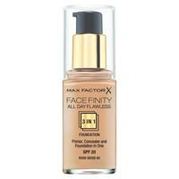 MAX FACTOR Facefinity All Day Flawless 3in1 Foundation SPF20 65 Rose Beige 30ml