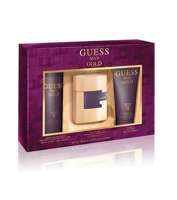 GUESS Gold Man EDT purškalas 75ml + dušo želė 200ml + kūno purškiklis 226ml