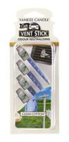Yankee Candle Car Vent Stick Clean Cotton 4 vnt.