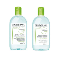 Sebium H2O Micelinis losjonas riebiai ir mišriai odai 2x500ml