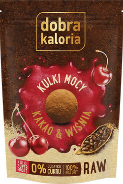 Geri Kaloria kakavos rutuliukai & vyšnia 58g