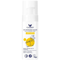COSNATURE_Foaming Cleanser 3in1 natūralios valomosios putos su citrina ir melisa 150ml
