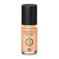 MAX FACTOR Facefinity Facefinity All Day Flawless 3in1 Foundation SPF20 75 Auksinė 30ml