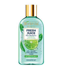 Fresh Juice detoksikuojantis micelinis losjonas su citrusinių vaisių vandeniu Lime 100ml