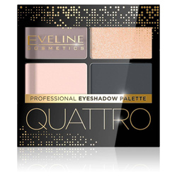 EVELINE Quattro Professional akių šešėlių paletė 02 7.2g