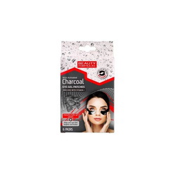BEAUTY FORMULAS Gelio pleistrai ant akių su medžio anglimi 6 poros