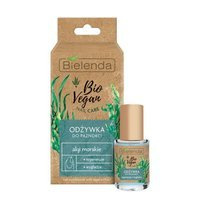 Bio Vegan Nail Care nagų priežiūros kondicionierius, regeneruojantis ir išlyginantis Jūros dumbliai 10ml