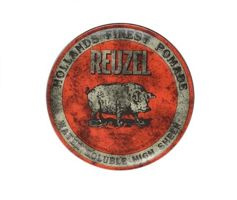 Hollands Finest Pomade vidutinės fiksacijos vandens pagrindo pomada Raudona 113g