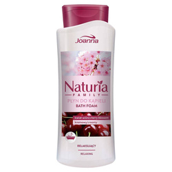 JOANNA Naturia Family Atpalaiduojamosios vonios putos Kwiat Wiśni 750ml