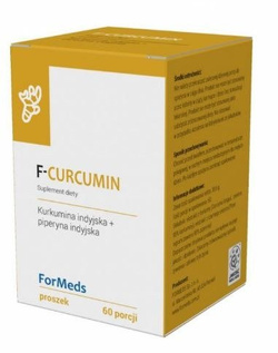 ForMeds F-kurkuminas ciberžolės milteliai 60 porcijų