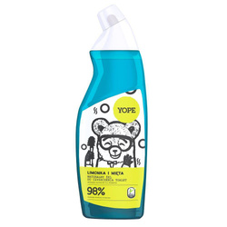 Yope Lime & Mint natūrali tualetų valymo želė 750ml