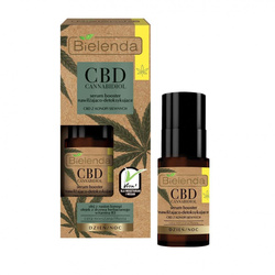 Bielenda CBD Cannabidiol serumas-stiprintuvas veidui drėkinantis-detoksikuojantis 15ml