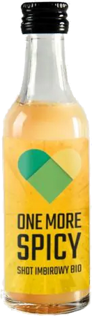 One More LUV BIO Imbierinis šūvis su ciberžole, medumi ir kajeno pipirais 50 ml