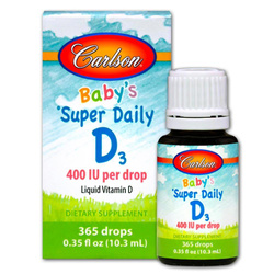 Carlson Labs Baby's Super Daily D3 400i 10ml