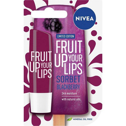 Nivea Fruit Up Your Lips pielęgnująca pomadka do ust Sorbet Blackberry 4,8g