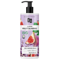 Super Fruits & Herbs kūno losjonas Figos ir levandos 500ml