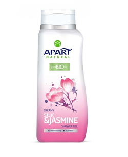 Prebiotinė dušo želė Silk & Jasmine 400ml
