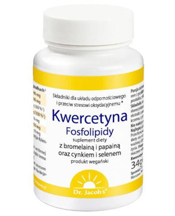 Dr. Jacob's Quercetin Phospholipids 60 kapsulių.
