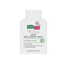Sensitive Skin Olive veido ir kūno prausiklis oliwkowa emulsja do mycia twarzy i ciała 20ml