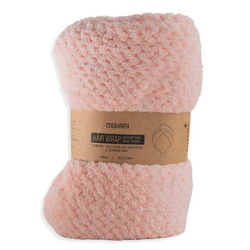 Hair Wrap turban-book do włosów z mikrofibry Różowy